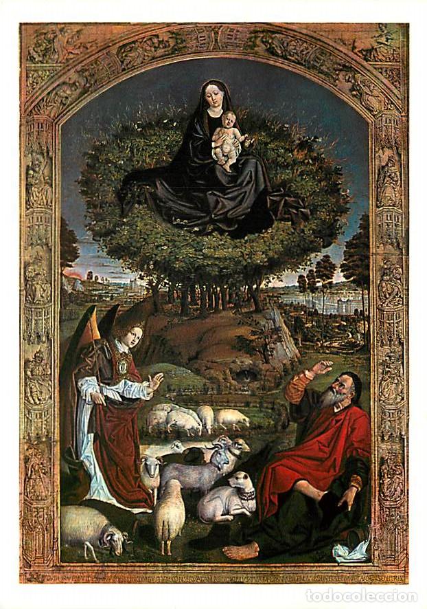 Postais: Art - Peinture Religieuse - Nicolas Froment - Aix en Provence - Cath&eacute;drale Saint Sauveur - Triptyque