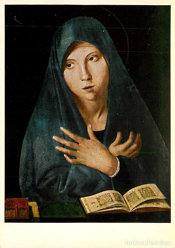 Postais: Art - Peinture Religieuse - Antonello da Messina - Vierge - Carte Neuve - CPM - Voir Scans Recto-Ver