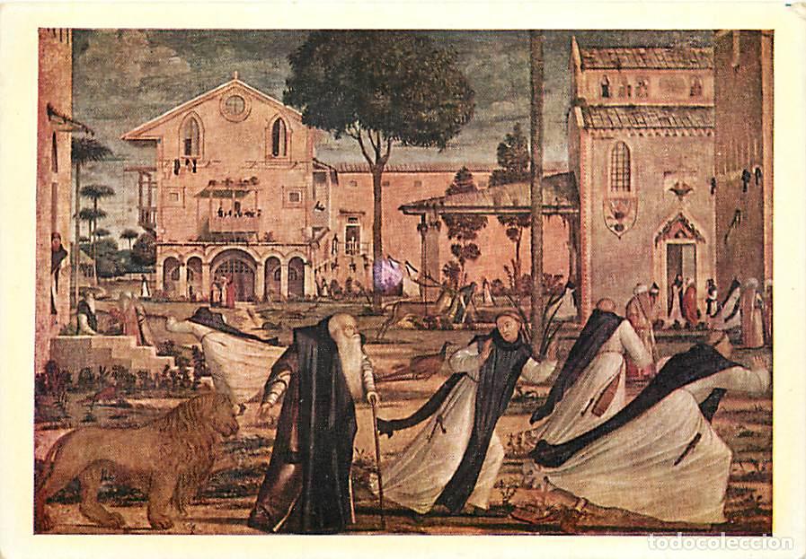 Cartoline: Art - Peinture Religieuse - Vittore Carpacio - San Girolamo ammansa il leone - CPM - Voir Scans Rect