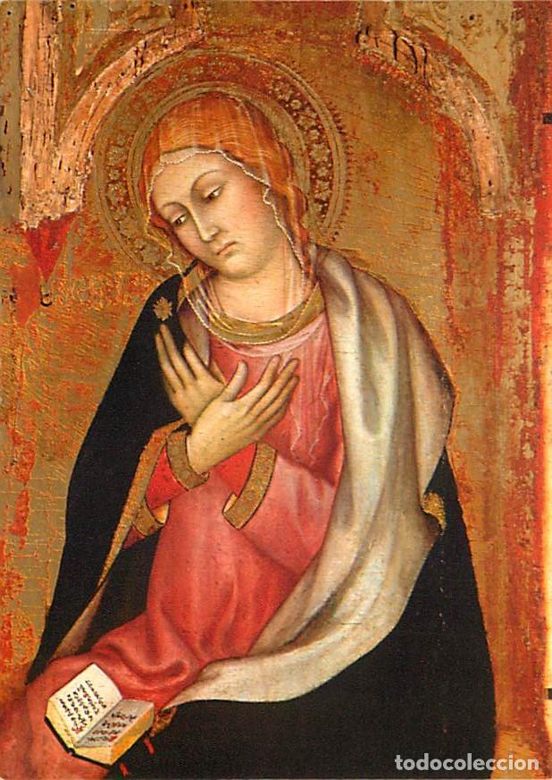 Cartoline: Art - Peinture Religieuse - Taddeo di Bartolo - La Vierge de l'Annonciation - CPM - Voir Scans Recto