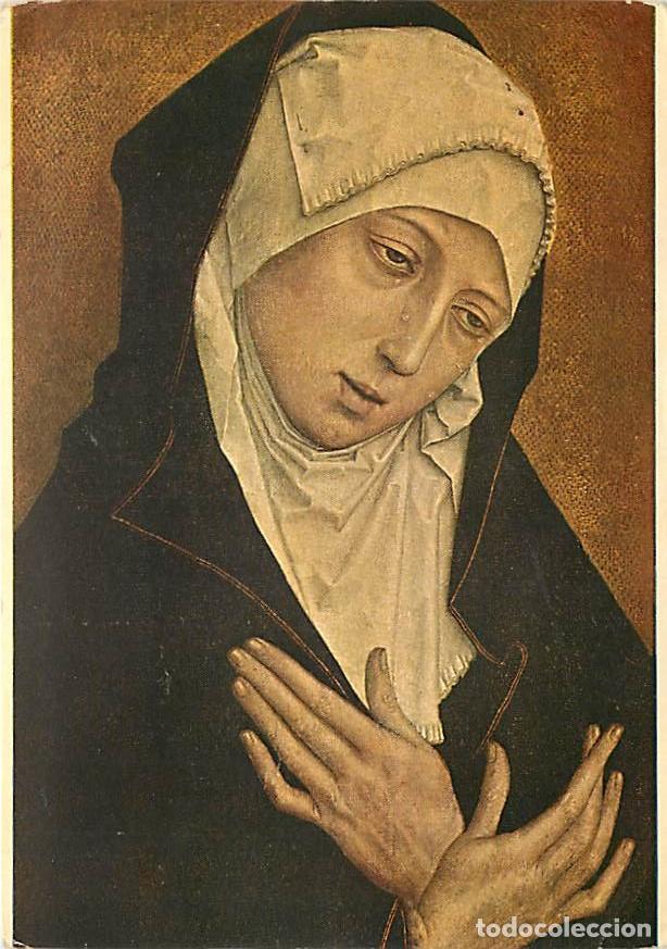 Cartoline: Art - Peinture Religieuse - Simon Marmion - Vierge de la Douleur - Our Lady of Sorrow - CPM - Voir S