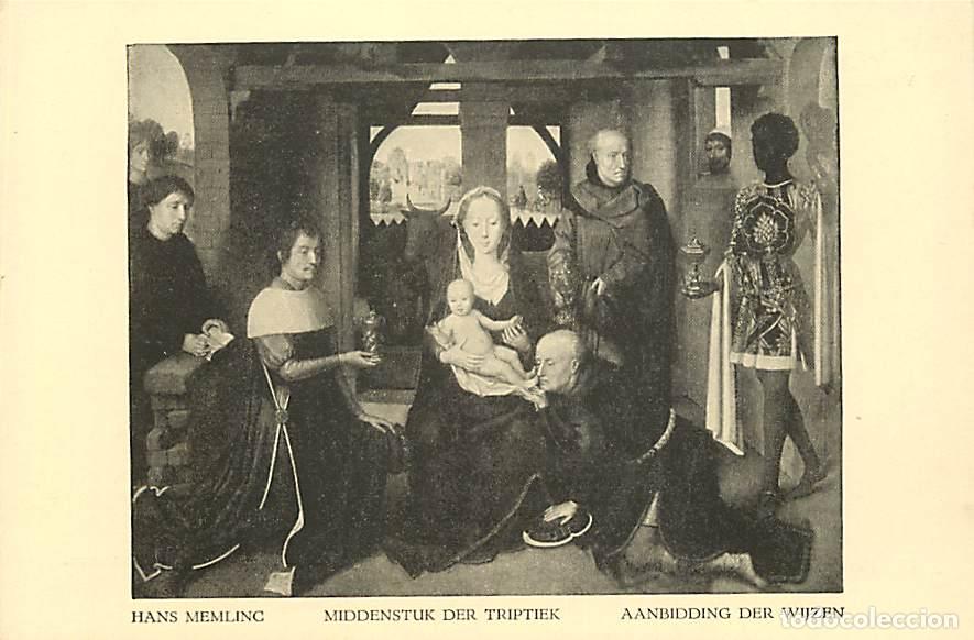 Postais: Art - Peinture Religieuse - Hans memling - Middenstuk der Triptiek - Aanbidding der Wijzen - CPM - V