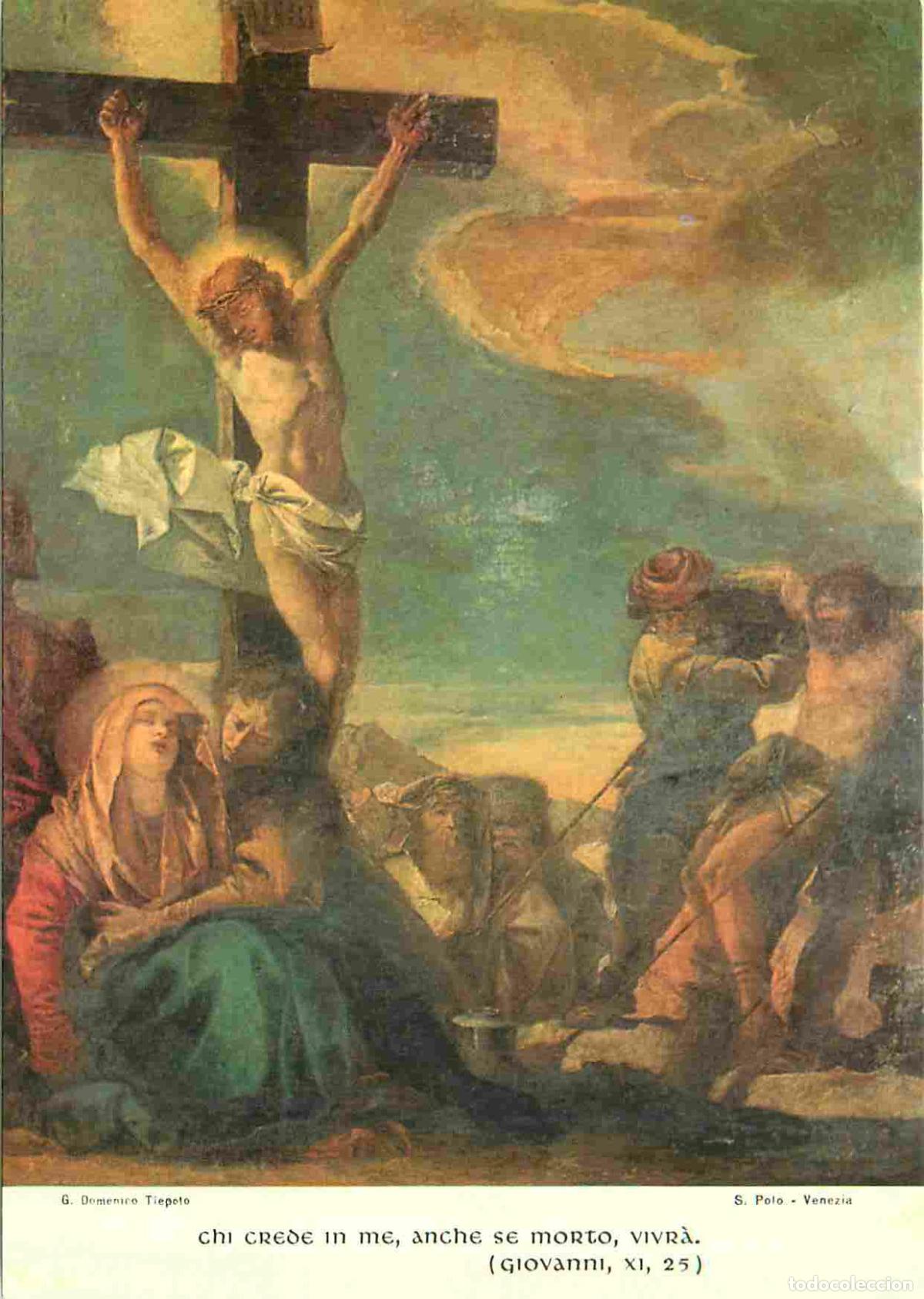 Postkarten: Art - Peinture Religieuse - Gian Domenico Tiepolo - Via Crucis 1747 - Stazione XII - Ges&ugrave; muore in C