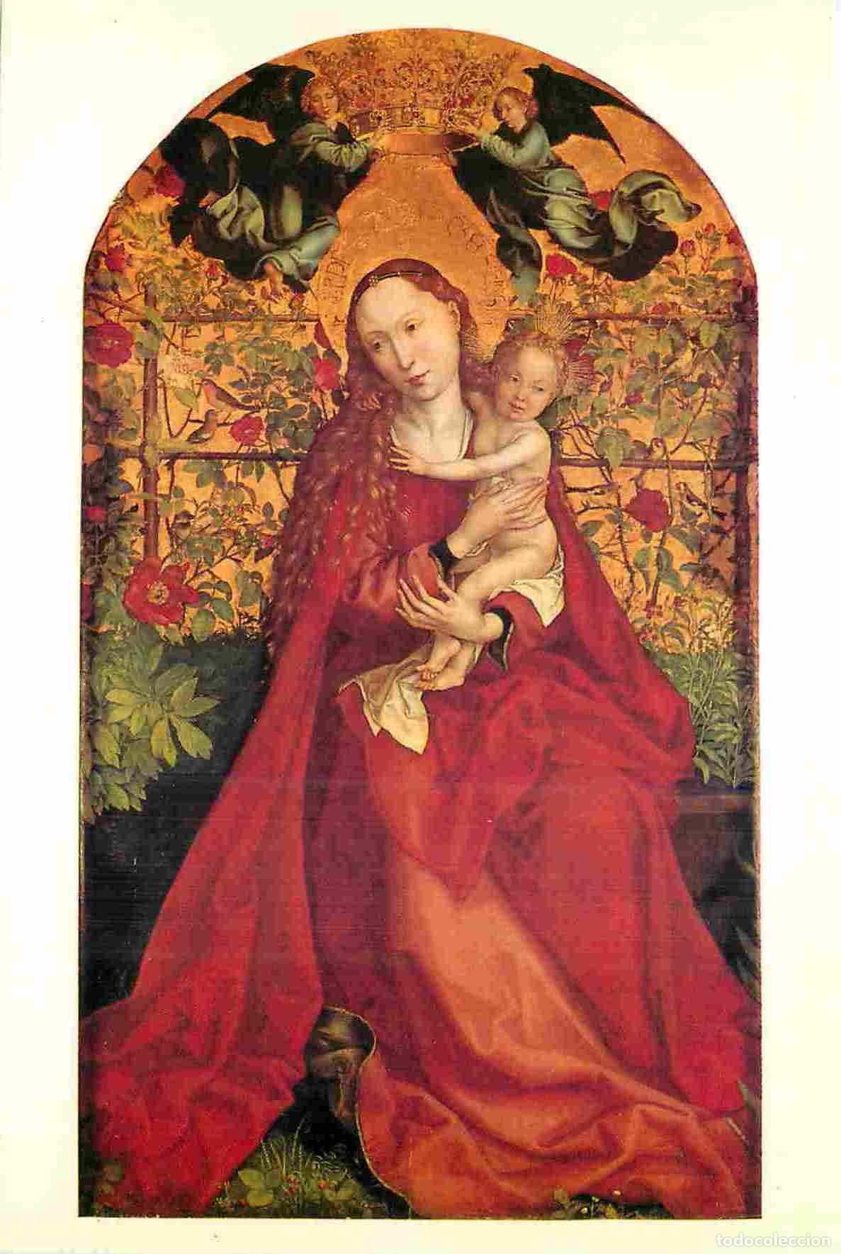 Postkarten: Art - Peinture Religieuse - Martin Schongauer - La Vierge au buisson de roses 1473 - CPM - Carte Neu