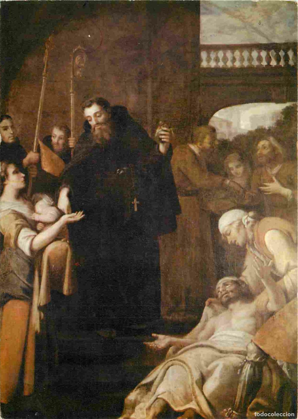 Cartoline: Art - Peinture Religieuse - Saint Thomas de Villeneuve soulageant la mis&egrave;re - CPM - Voir Scans Recto