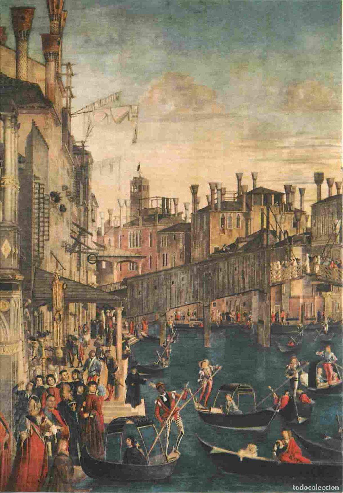 Cartoline: Art - Peinture Religieuse - Vittorre Carpaccio - Il miracolo della Croce - Le miracle de la Croix -