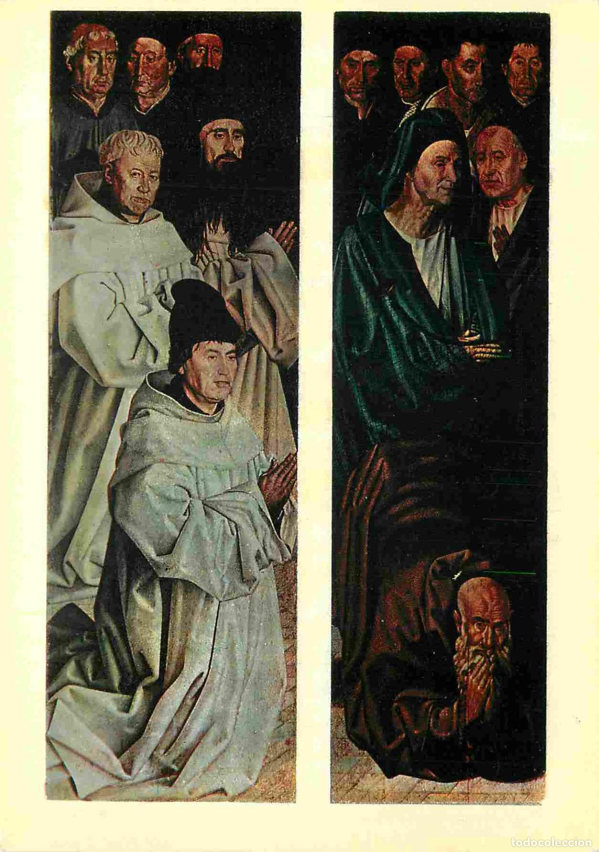 Cartoline: Art - Peinture Religieuse - Nuno Goncalvez - Escola Portuguesa - Pain&eacute;is dos Frades e dos Pescadores