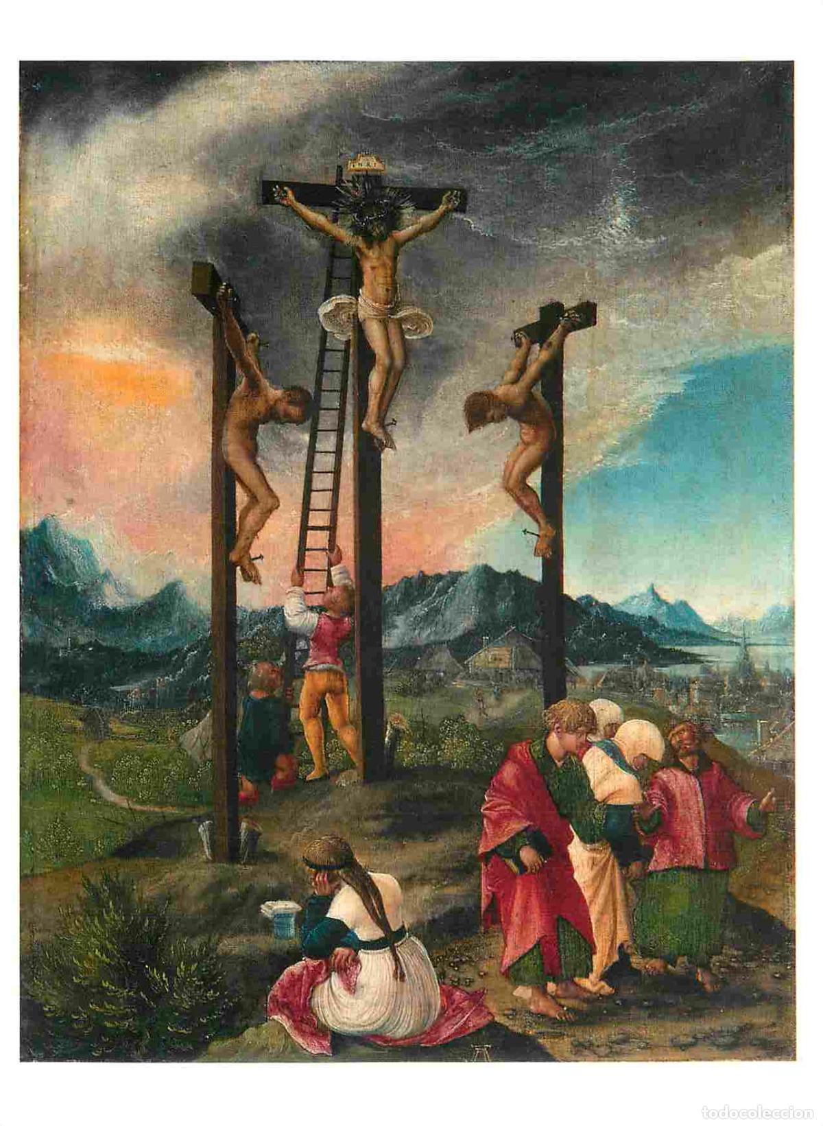 Postais: Art - Peinture Religieuse - Albrecht Altdorfer - Die Kreuzigung Christi um 1526 - Staatliche Kunstha