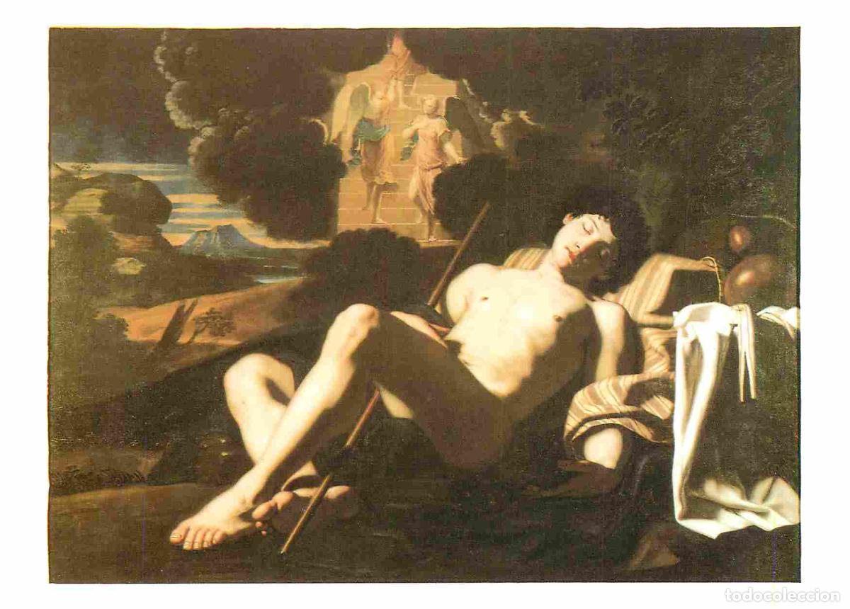 Postais: Art - Peinture Religieuse - Sano di Pietro - Jacob's Dream - The Barbara Piasecka Johnson Collection