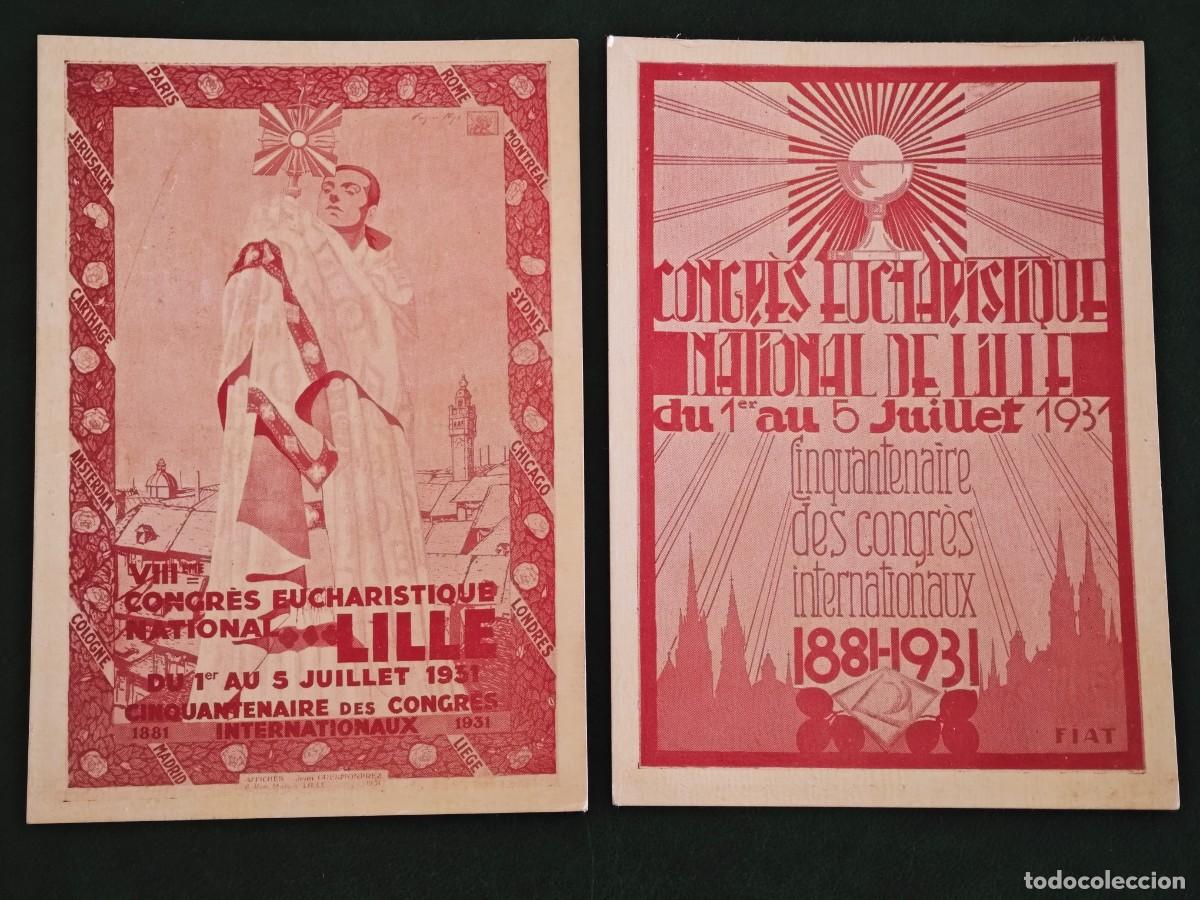 Postales: 4 Postales antiguas de Francia - Foto 1