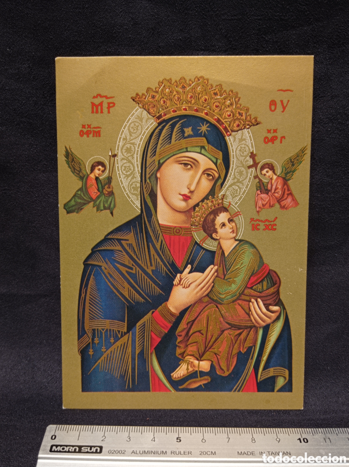 Postales: TARJETA POSTAL VIRGEN DEL PERPETUOSO SOCORRO SIN CIRCULAR