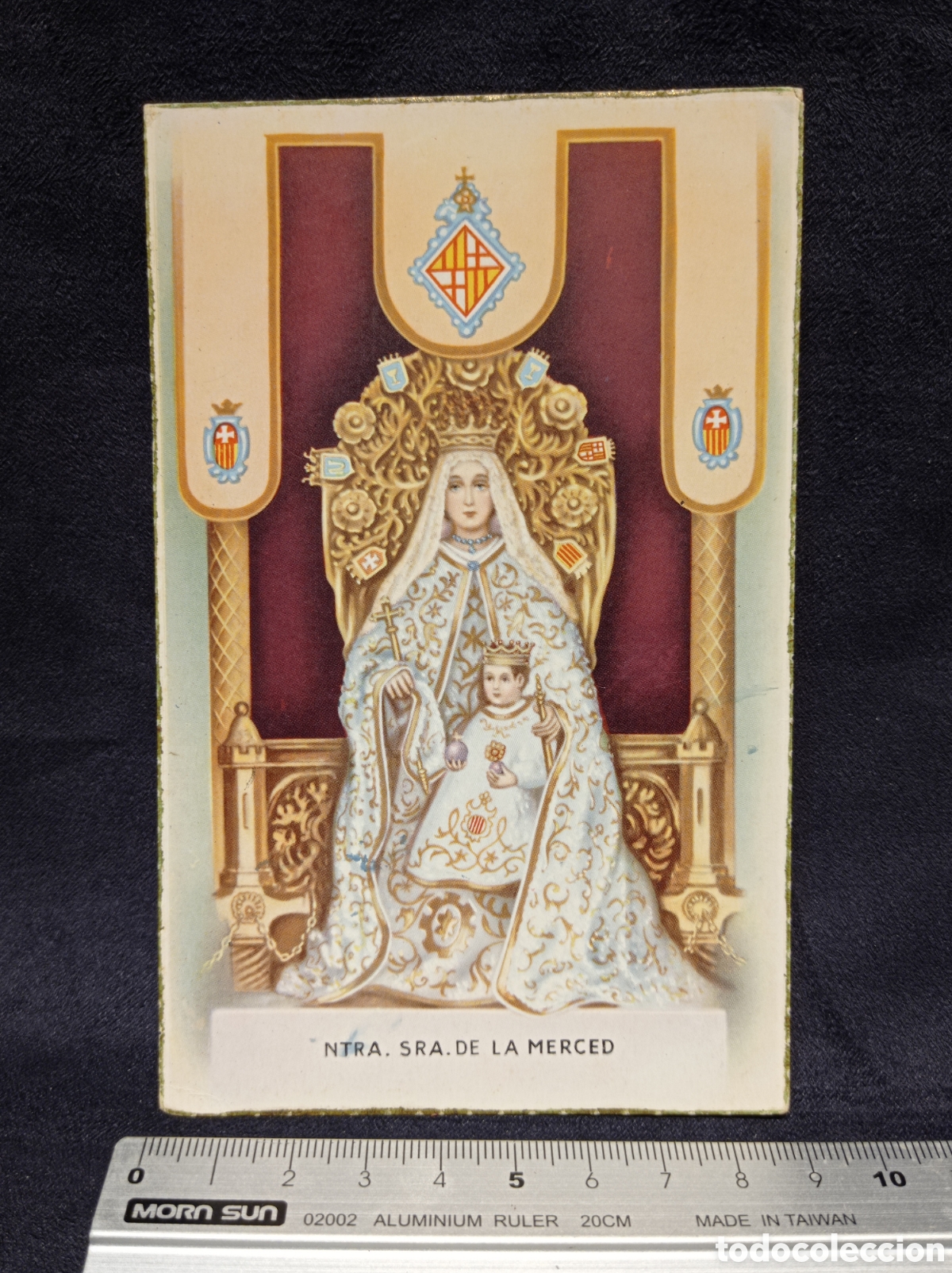 Postales: ANTIGUA POSTAL NUESTRA SE&Ntilde;ORA DE LA MERCED D N 42. ESCRITA SIN CIRCULAR A&Ntilde;OS 40