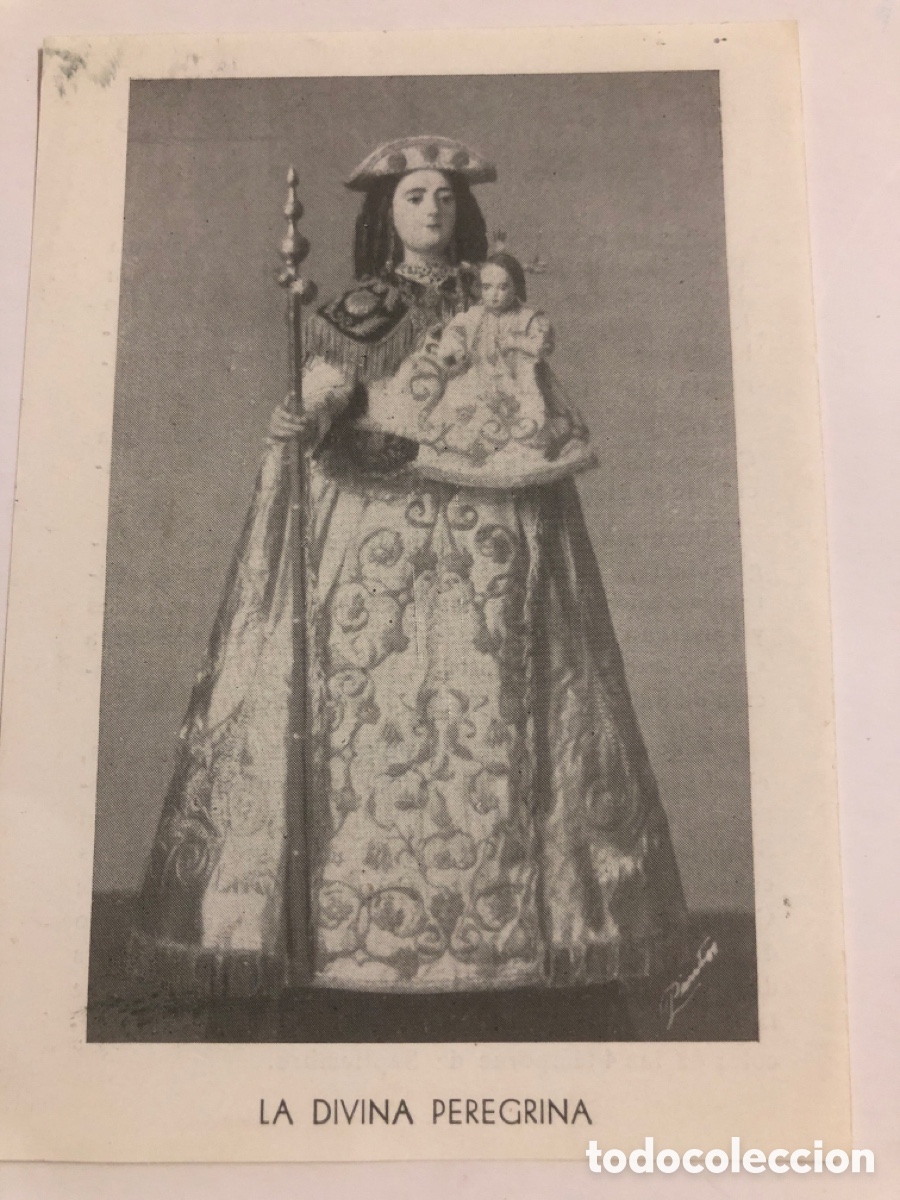 Postcards: Estampa religiosa (la divina peregrina )