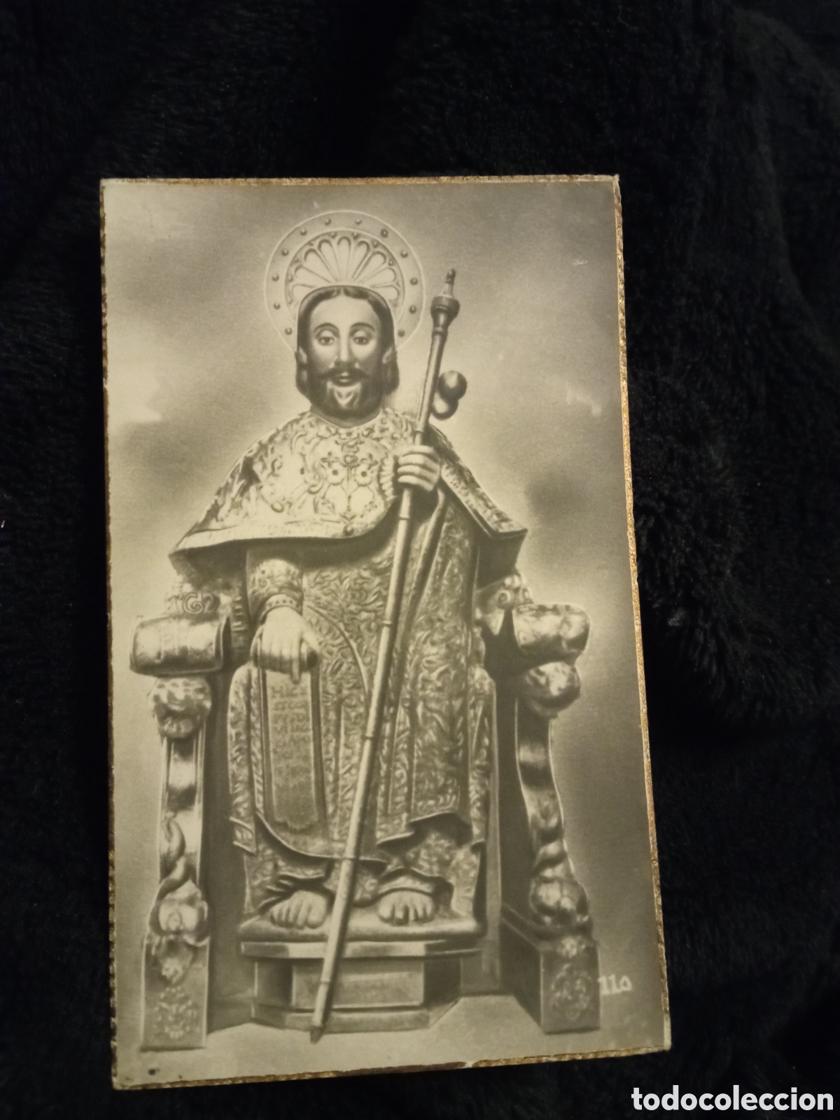 Postales: Antiguo recordatorio fotogr&aacute;fico de Santiago Ap&oacute;stol