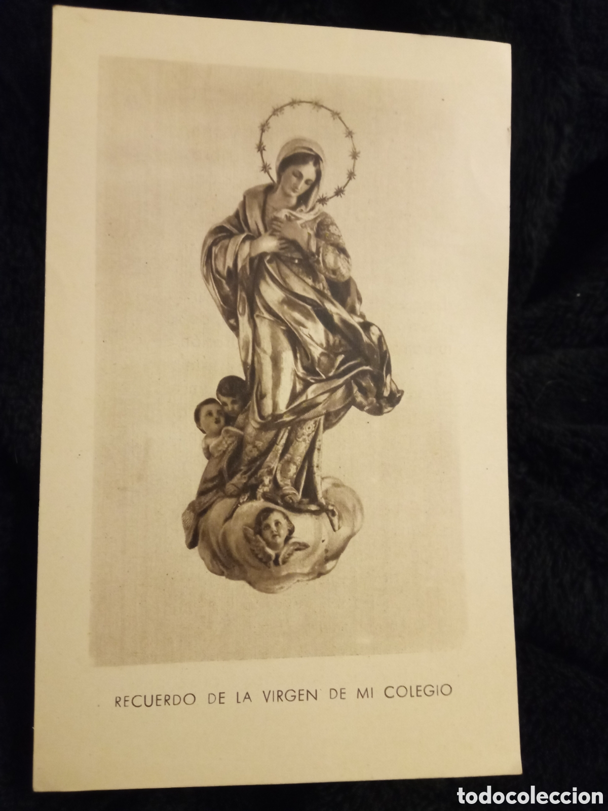 Postales: Antiguo recordatorio, Colegio de los Sagrados Corazones, Madrid