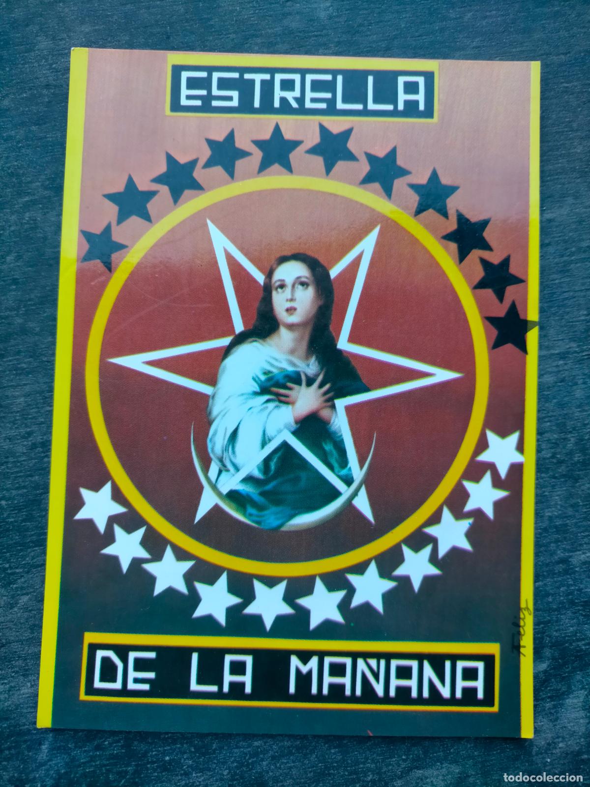 Postales: Tarjeta postal estrella de la ma&ntilde;ana Virgen Mar&iacute;a Inmaculada o similar