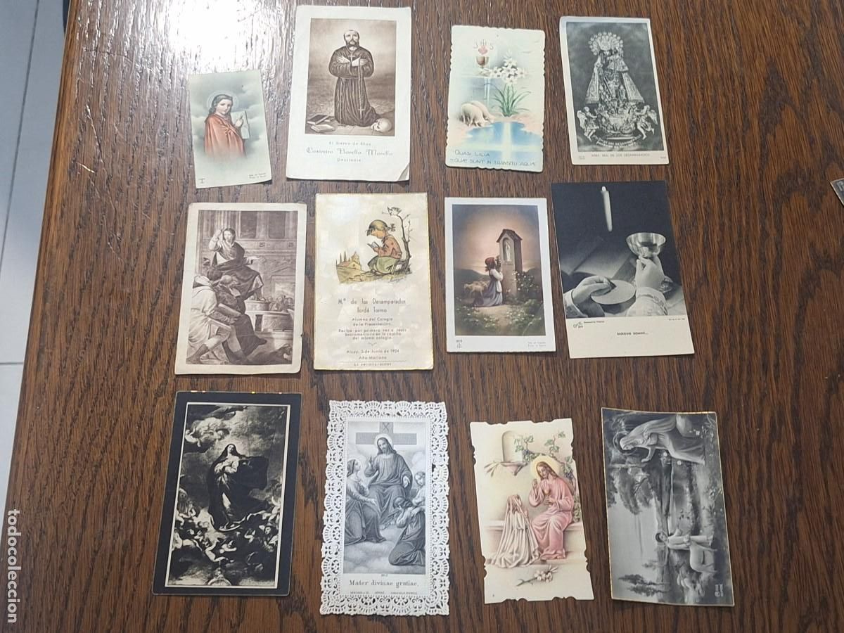 Postales: Lote estampas religiosas . - Foto 5