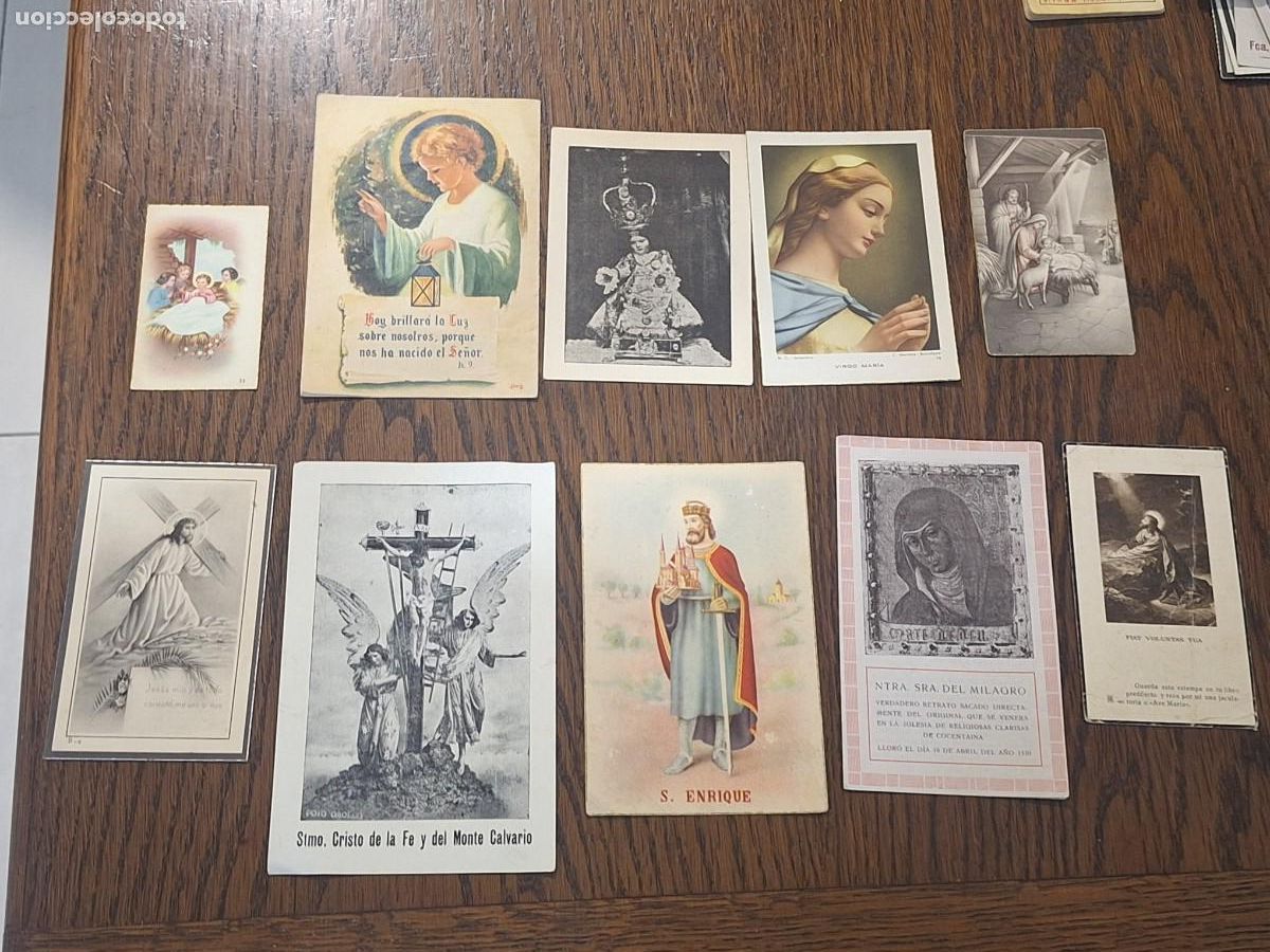 Postales: Lote estampas religiosas . - Foto 14