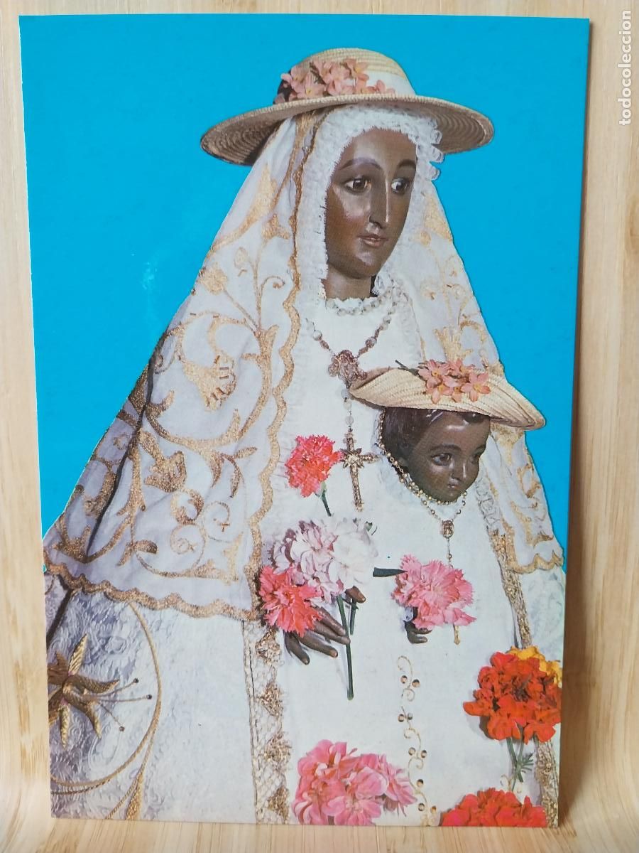 Postales: VILLAHERMOSA VIRGEN CARRASCA NTRA SE&Ntilde;ORA CIUDAD REAL ED FITER SC ORIGINAL POSTAL A&Ntilde;O 1981