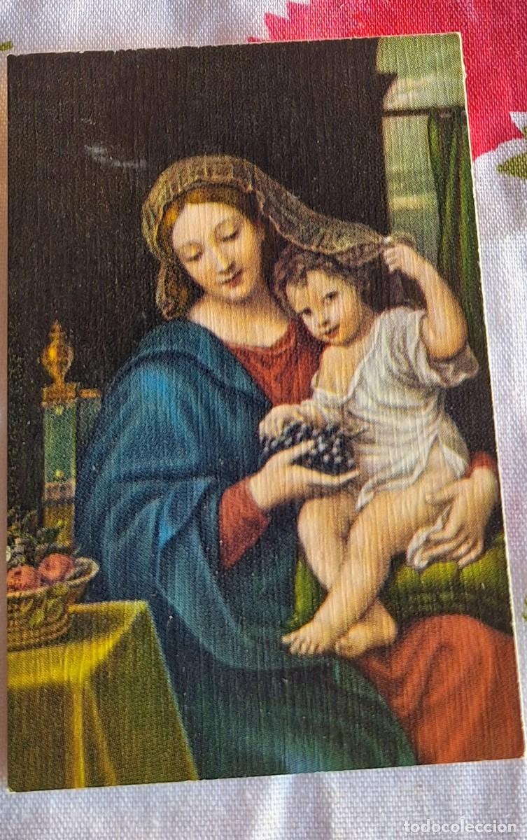 Postales: Estampa Virgen de la Uva - Foto 1
