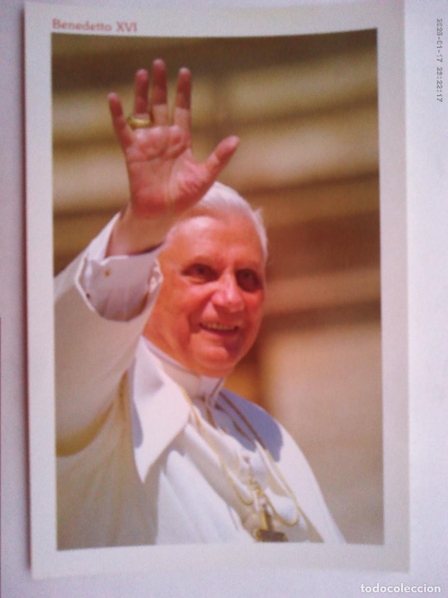 Postales: POSTAL DE SS. EL PAPA BENEDICTO XVI . - Foto 1