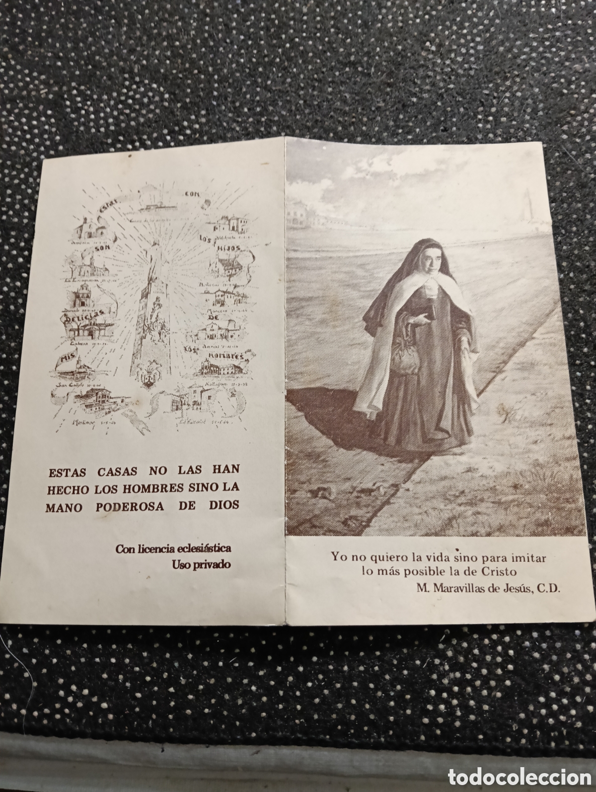 Postales: Estampa de la mano poderosa de Dios - Foto 1