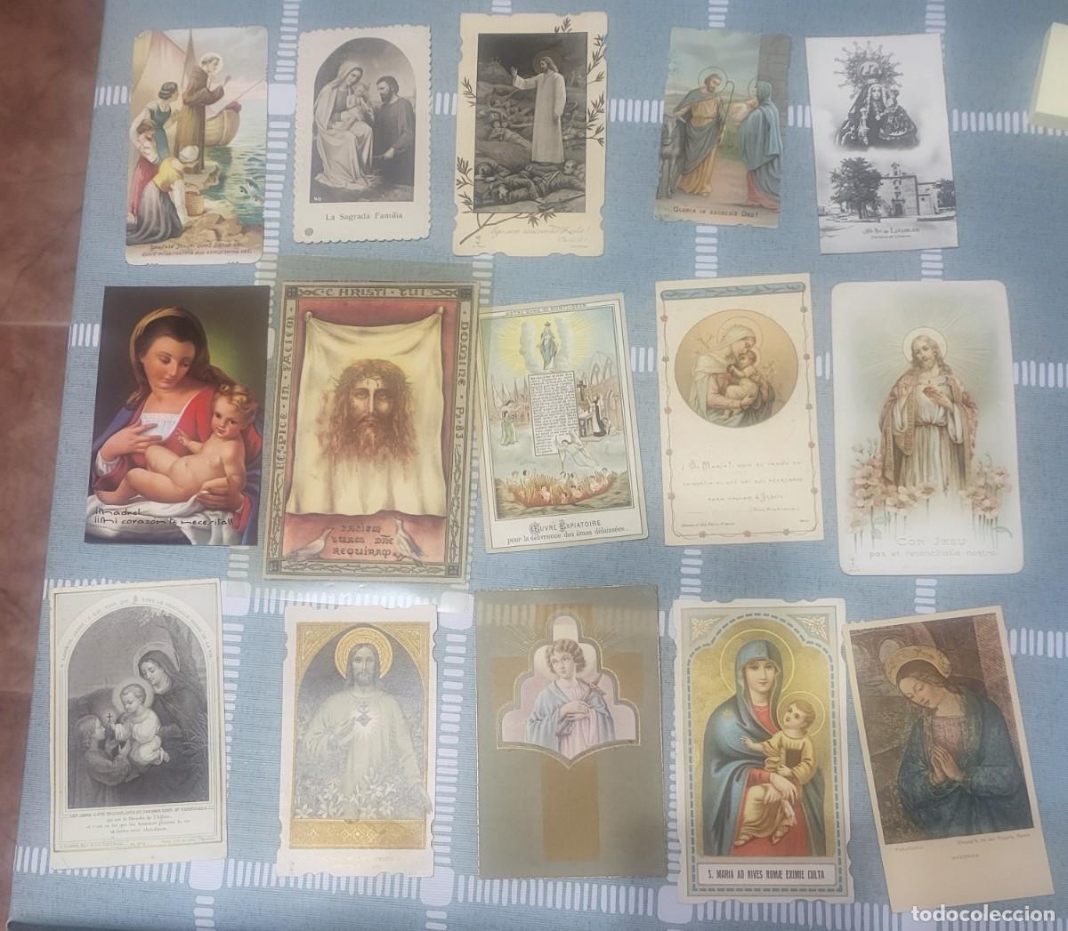 Postales: 15 estampas religiosas... - Foto 1