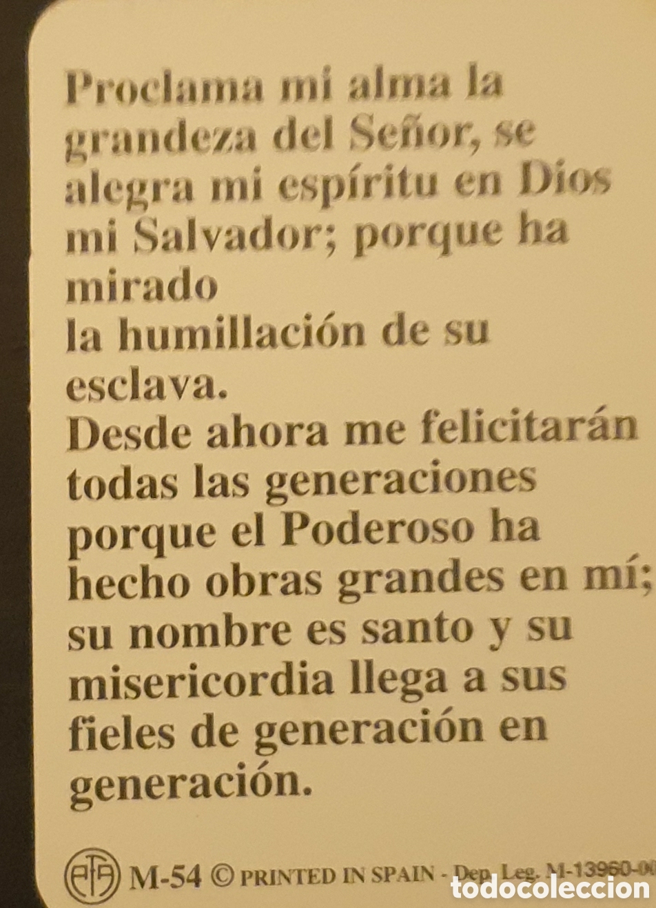 Postales: Mini estampa Inmsculada - Foto 2