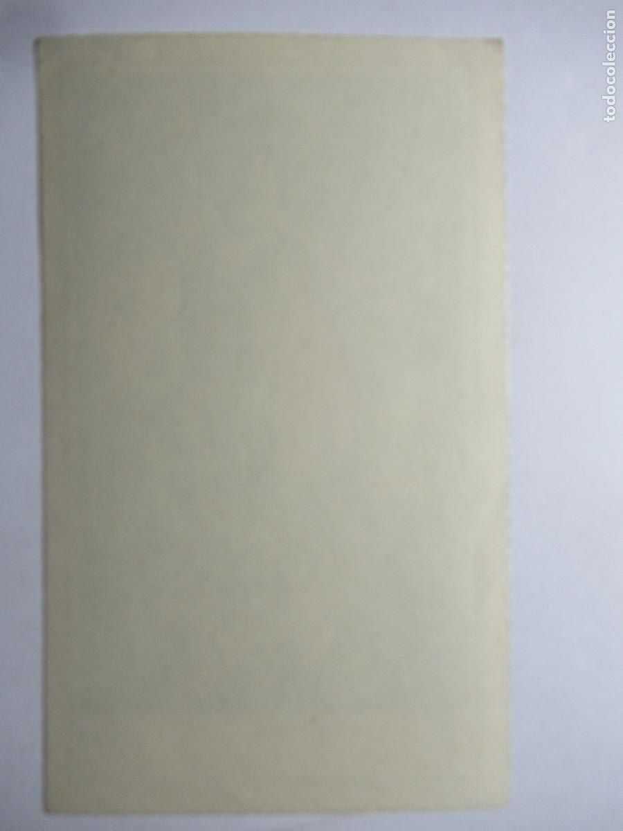 Postales: Estampita La Pur&iacute;sima - Foto 2
