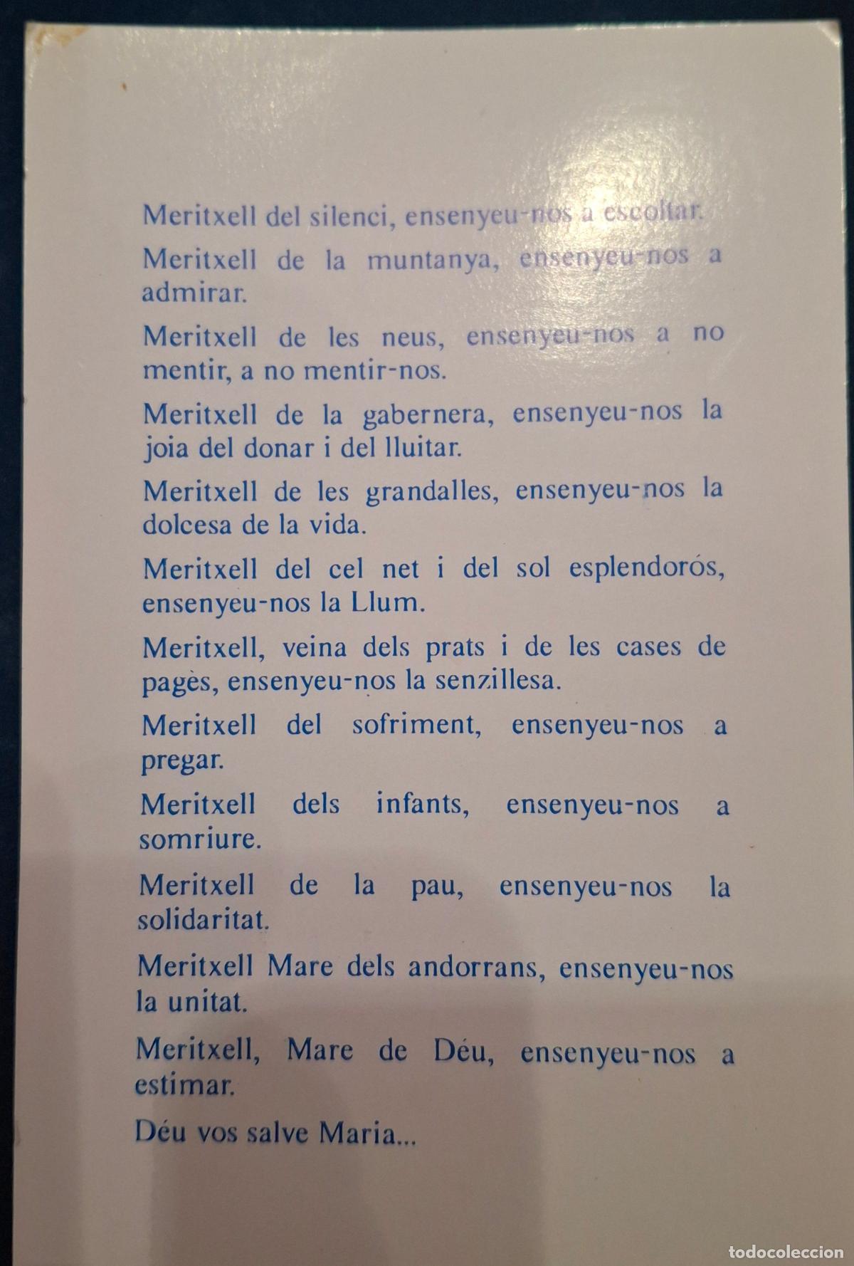Postales: V. De Meritxell.Andorra - Foto 2