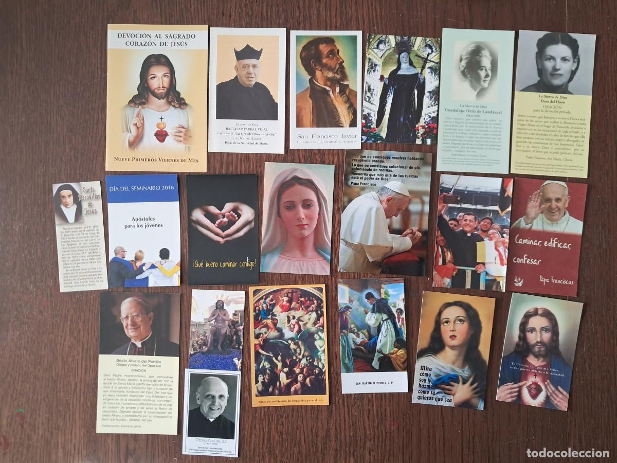 Postales: lote de 20 estampas religiosas. - Foto 1