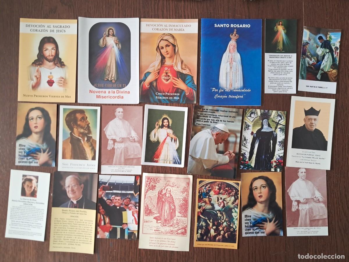 Postales: lote de 20 estampas religiosas. - Foto 1