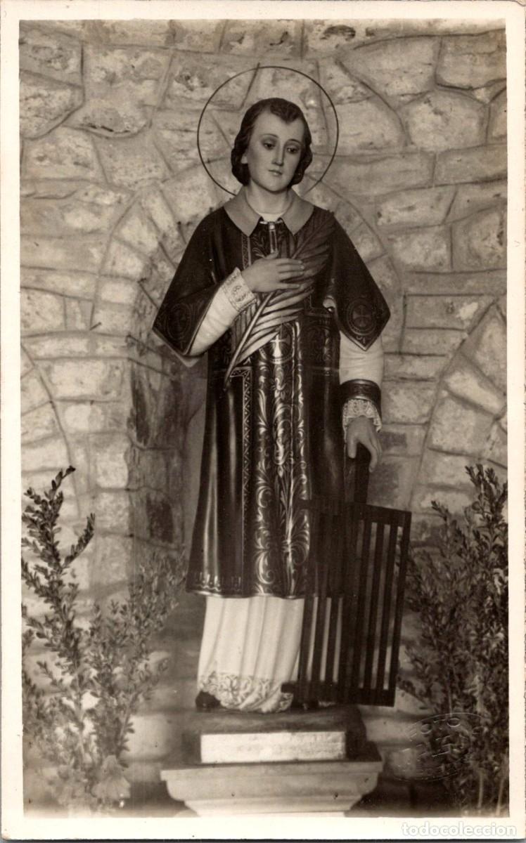 Cartoline: Sant Lloren&ccedil; del Munt - Imatge de l'altar Major - Restaurat - 10 Juliol 1943 - Postal Fotogr&aacute;fica