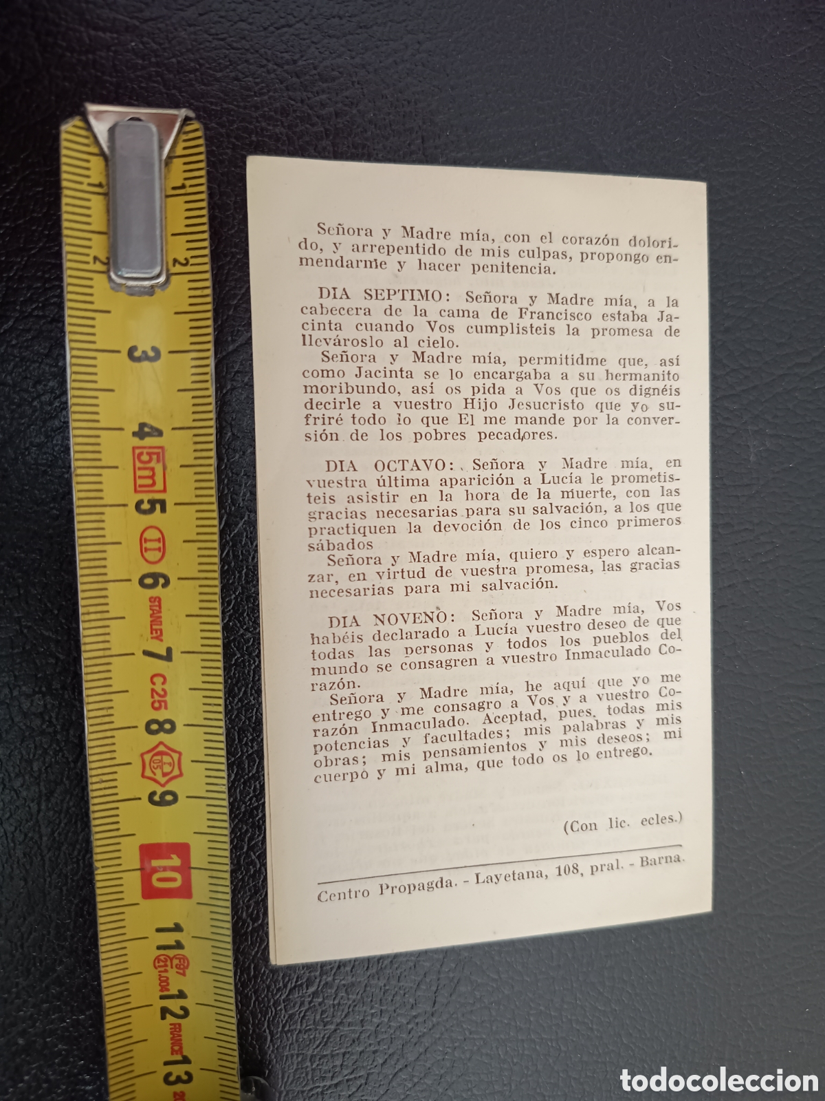 Postales: NOVENA A LA VIRGEN DE F&Aacute;TIMA - D&Iacute;PTICO - Foto 2