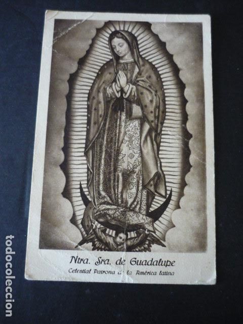 Postales: NUESTRA SE&Ntilde;ORA DE GUADALUPE POSTAL - Foto 1