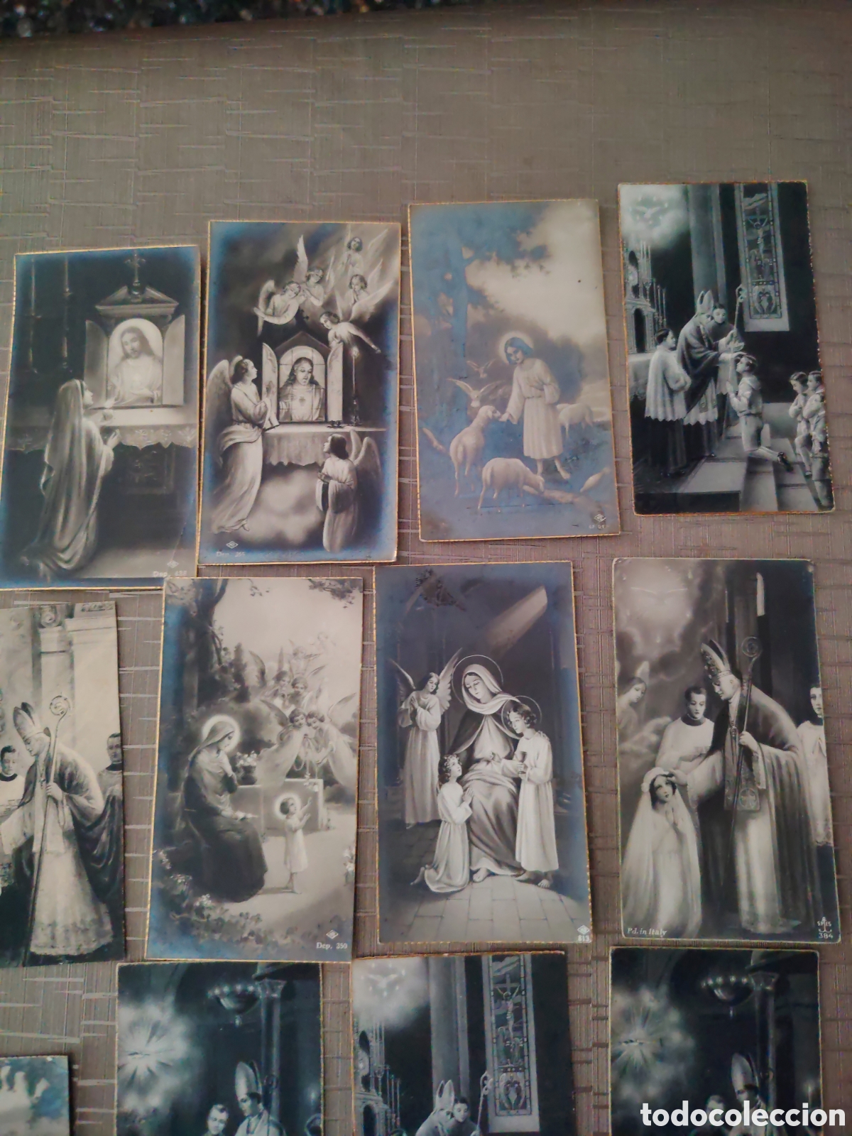Postales: LOTE DE ESTAMPAS ANTIGUAS - Foto 3