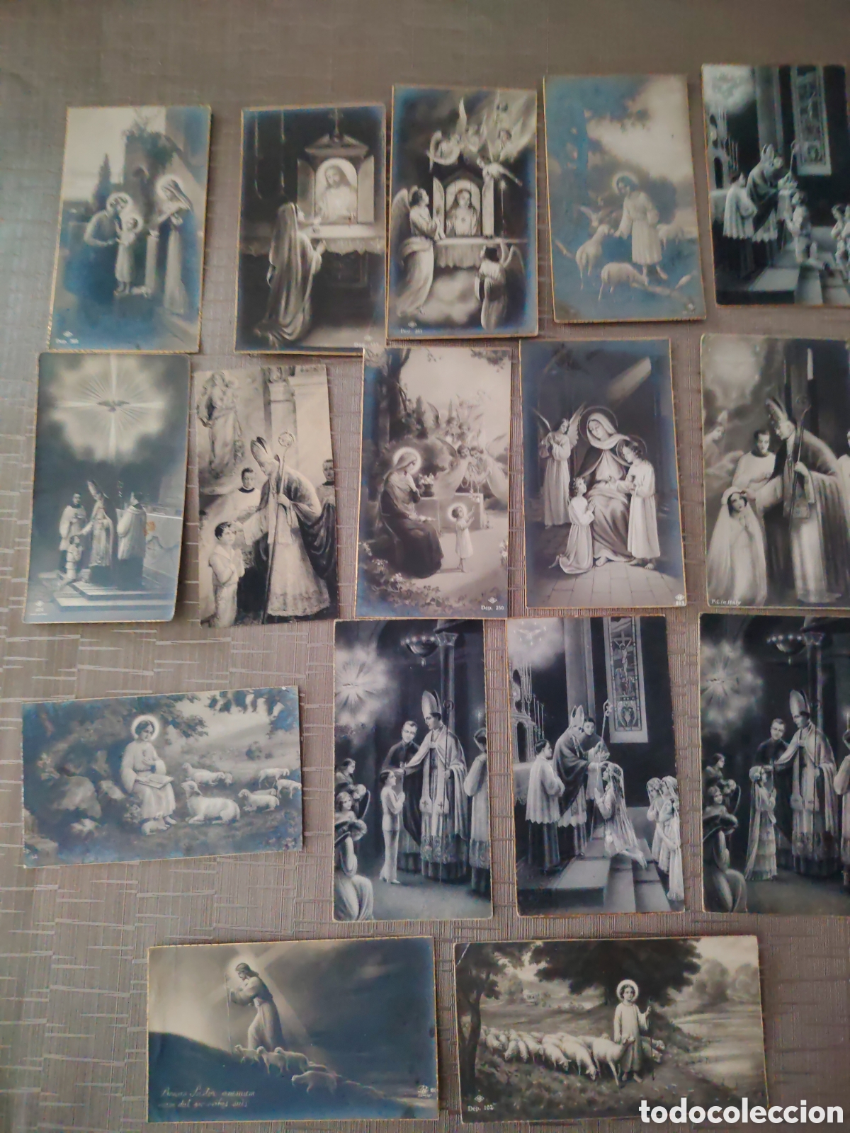 Postales: LOTE DE ESTAMPAS ANTIGUAS - Foto 6