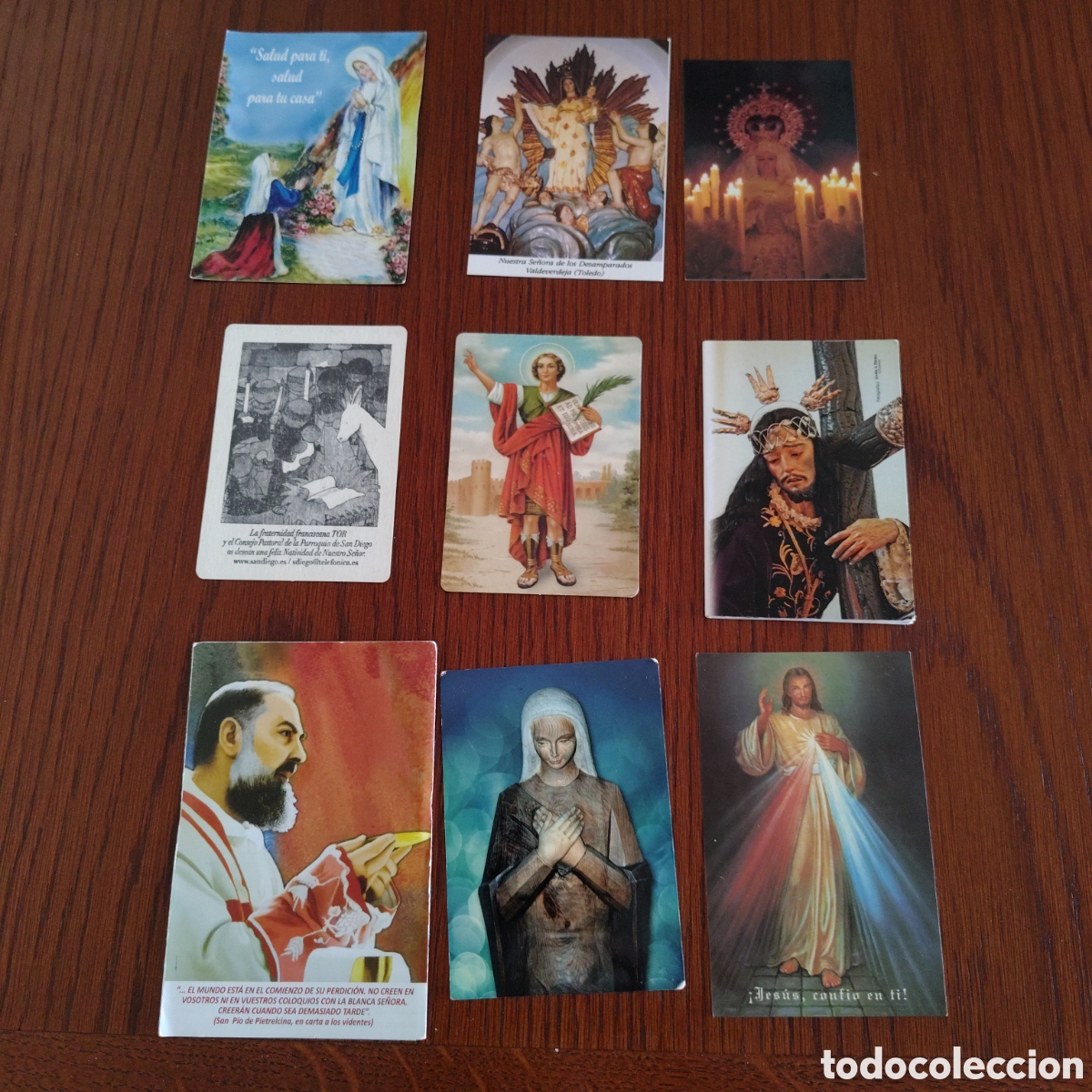 Postales: Estampas religiosas. Lote 6 - Foto 1