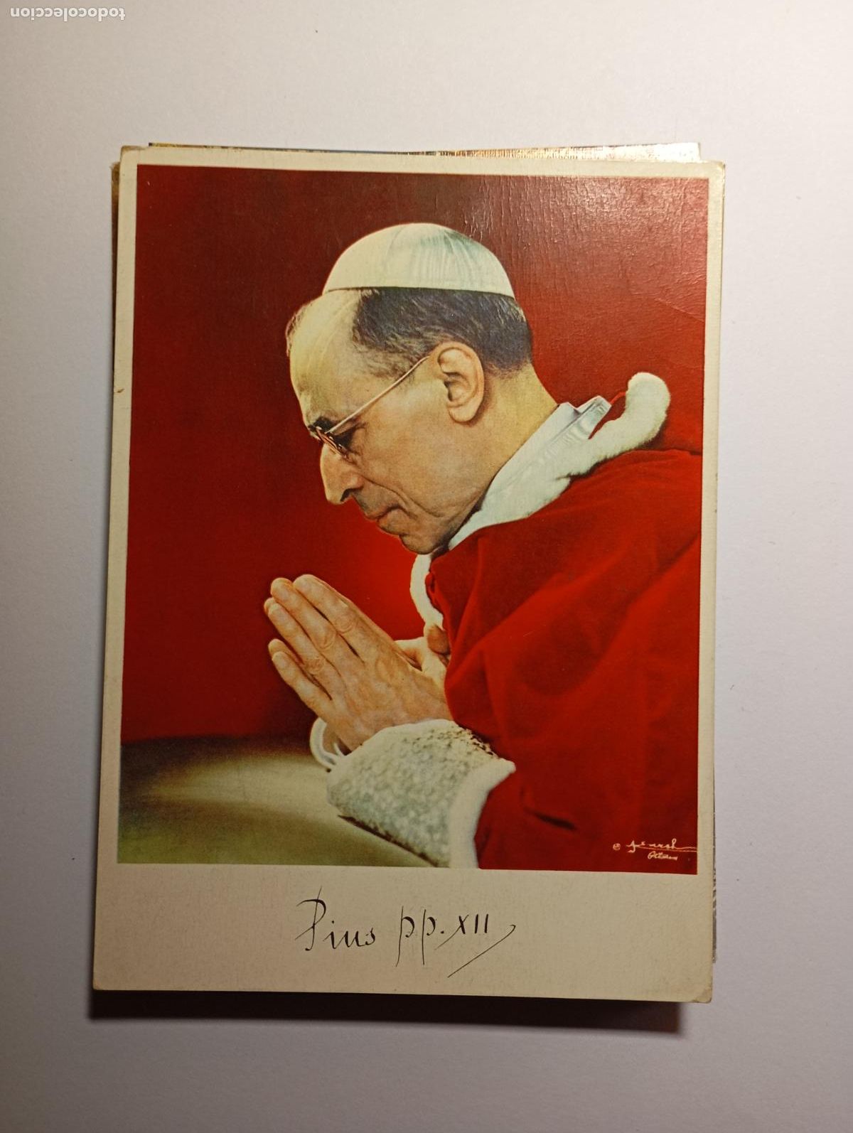 Postais: POSTAL DEL PAPA PIO XII. TDKP26C