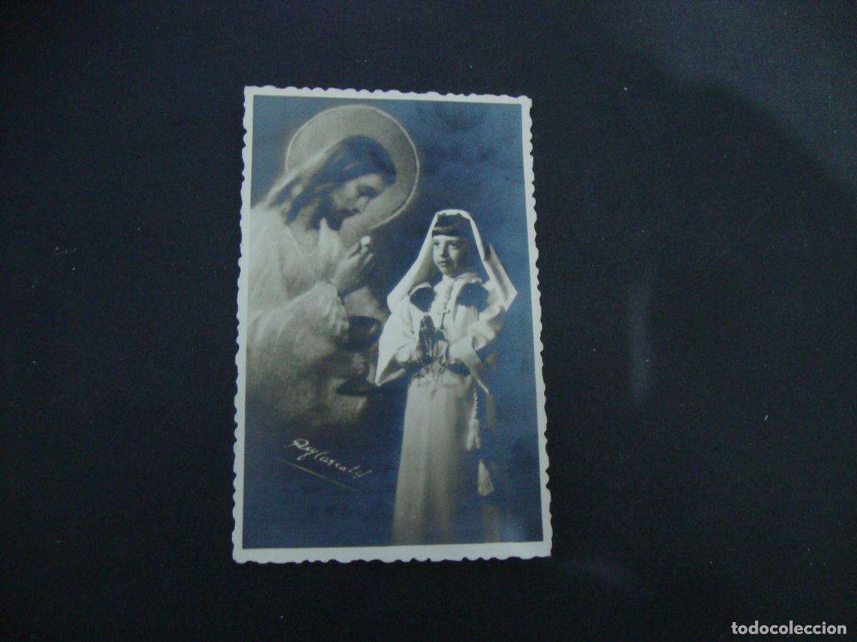 Postales: RECORDATORIO PRIMERA COMUNION BALAGUER 1966 - Foto 1