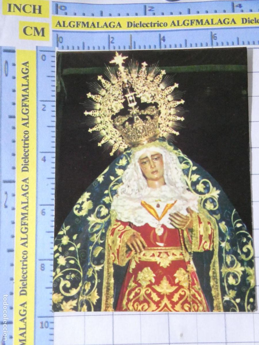 Postais: RECORDATORIO RELIGIOSO SEMANA SANTA. SEVILLA A&Ntilde;O 1978 RECUERDO PEREGRINACI&Oacute;N GITANA. ANGUSTIAS. 201