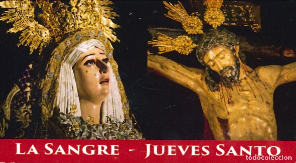 Postales: ESTAMPA RELIGIOSA - HERMANDAD DE LA SANGRE - CRISTO DE LOS GITANOS - ECIJA (SEVILLA)