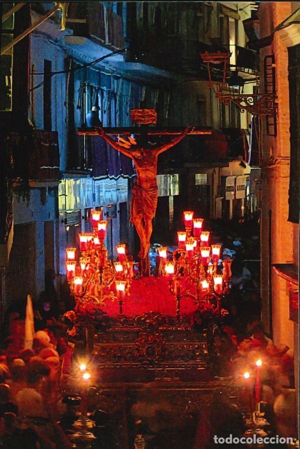 Postales: ESTAMPA RELIGIOSA - HERMANDAD DE LA SANGRE - CRISTO DE LOS GITANOS - ECIJA (SEVILLA)