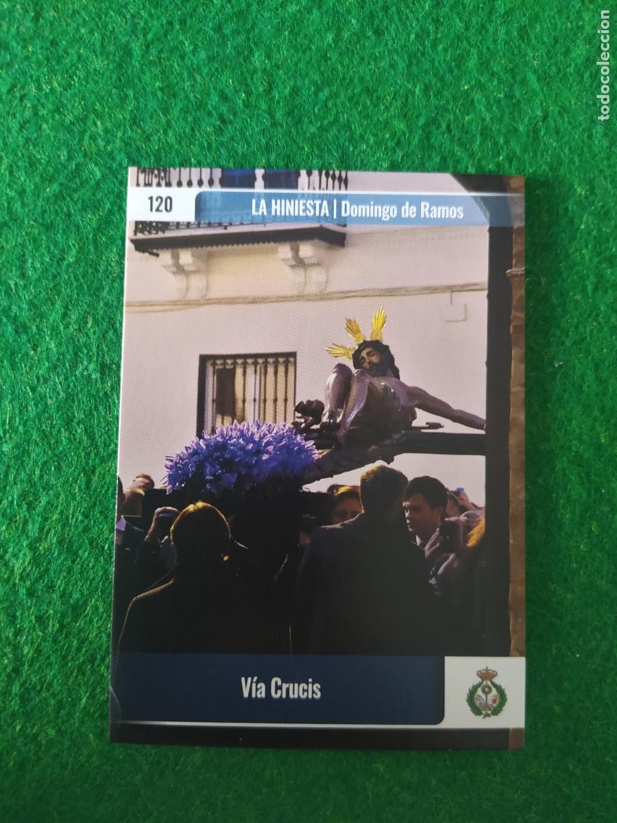 Postales: Holy cards Sevilla semana santa 2026 N&ordm; 120 LA HINIESTA
