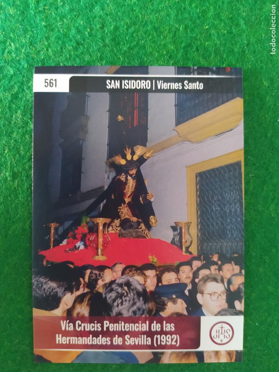 Postales: Holy cards Sevilla semana santa 2026 N&ordm; 561 SAN ISIDORO