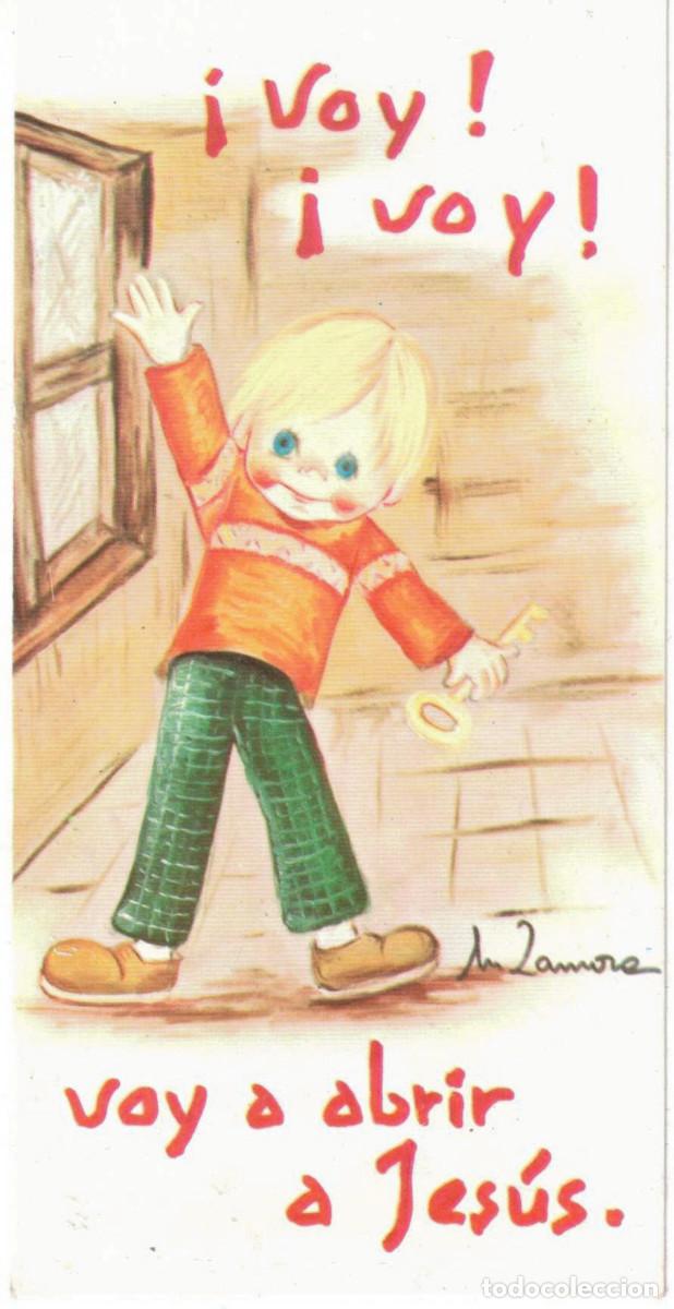 Postales: RECORDATORIO PRIMERA COMUNI&Oacute;N - COLEGIO INMACULADA - PP. JESUITAS - MAYO 1984 - VOY A ABRIR A JES&Uacute;S