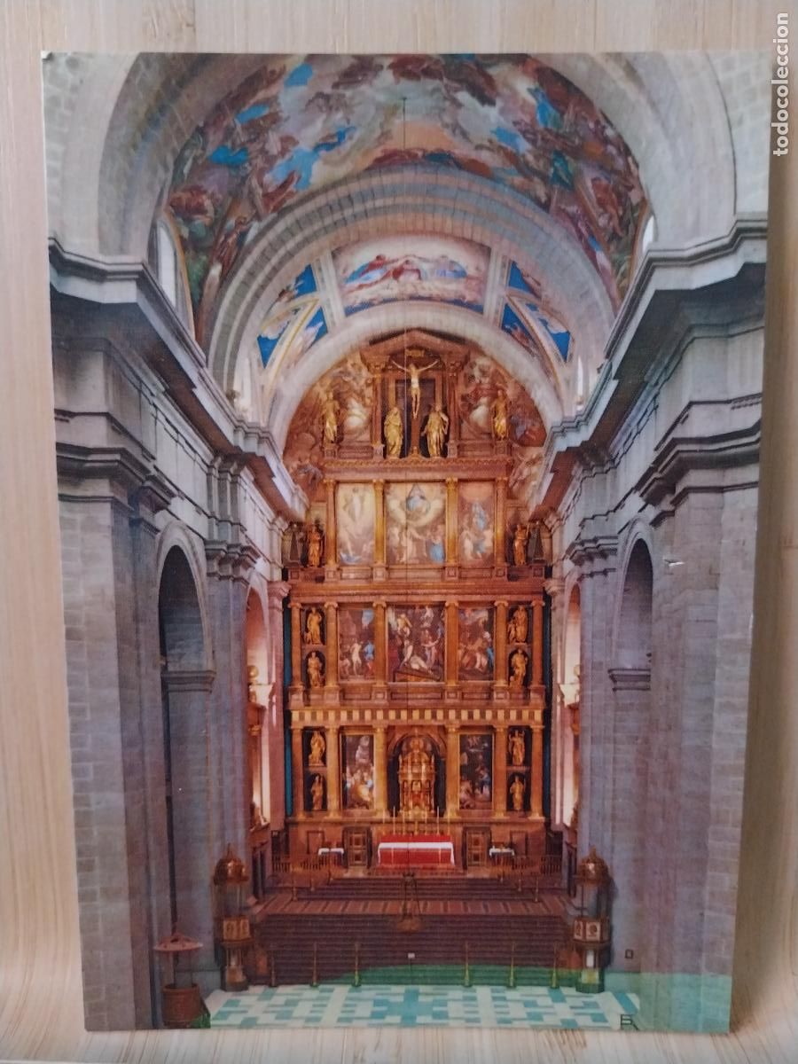 Postales: ESCORIAL ALTAR MAYOR ED GARRABELLA 913 SC ORIGINAL