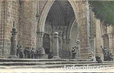 Postales: Espana ++ & Postal, Tuy, Portico de la Catedral, Ed. E.J.G Paris Irun (77766)