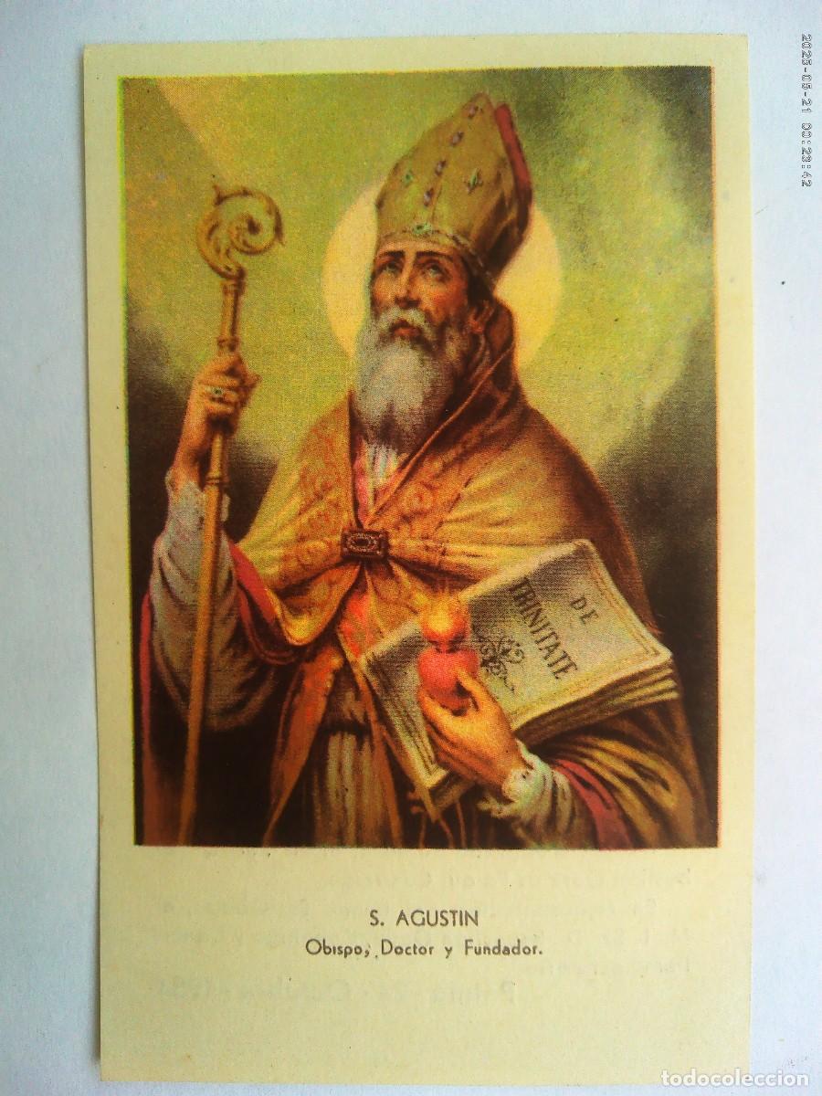 Postales: ESTAMPA RECUERDO A.A. COLEGIO PP. AGUSTINOS DE PALMA EN LAS BODAS DE ORO DE REVERENDO , 1954