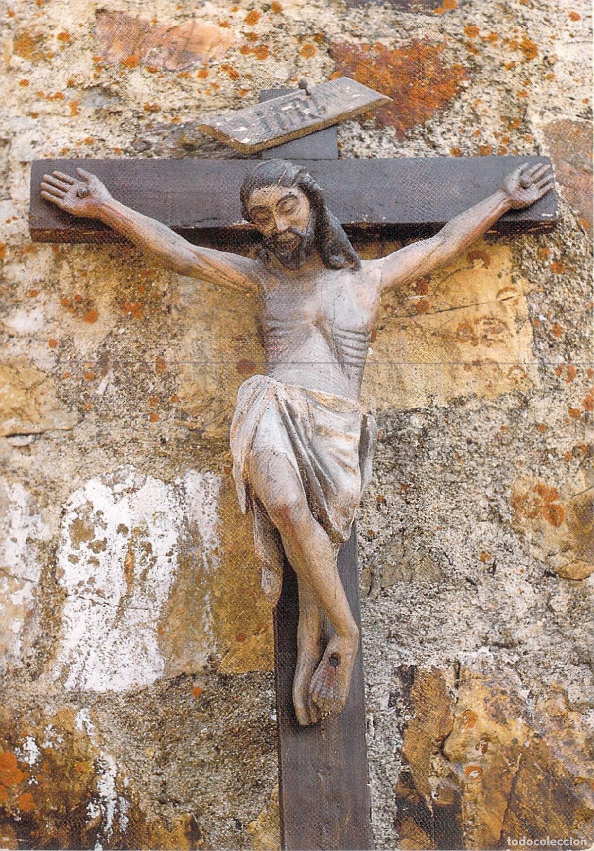 Postales: Postal Santuario de la Pe&ntilde;a de Francia Imagen del Santo Cristo